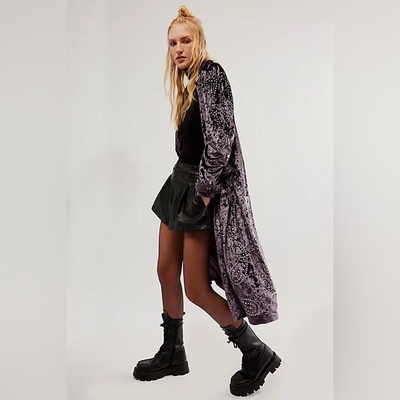 Free People Jackets & Blazers - *New* Understated Leather X Free People Fortune Duster, Size Large